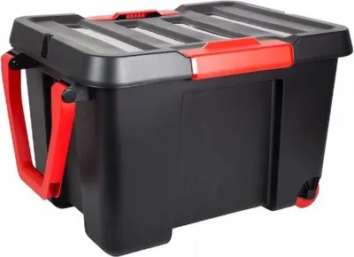 Obrázek produktu pro EDA 010175 EDA úložný box STOCK'R, 120 litrů, černý