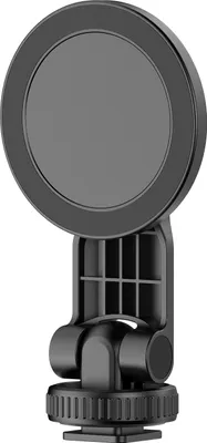 Produktbild von Tragbare magnetische Telefonhalterung, Telefonstativhalterung, Telefonhalter mit Kaltschuhadapter, 1/4 Zoll Gewindeersatz fuer Android-Telefone der Serien iPhone 15/14/13/12