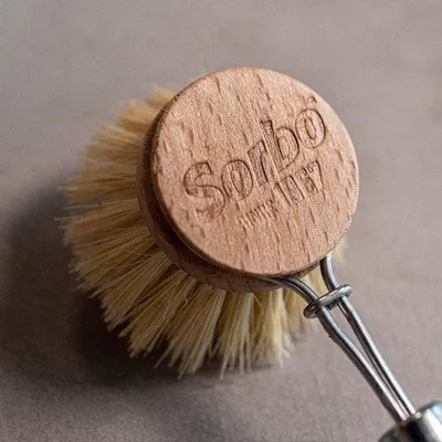 Image de Brosse à vaisselle en bois - 54 x 68 x 26 cm