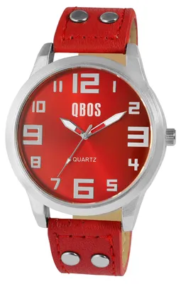 Produktbild von QBOS Uni Armbanduhr QB0029 Mineralglas