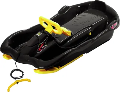 Produktbild von ALPENGAUDI Ski-Bob Space SCHWARZ SCHWARZ -