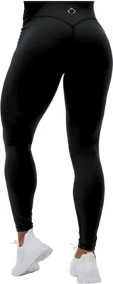 Produktbild von Fitness Gym Leggings High Waist – schwarze Sportleggings Größe L