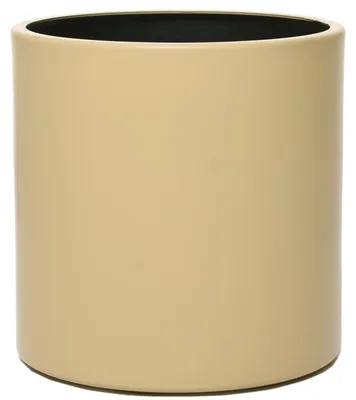 Immagine prodotto di Vaso da fiori NEW RONDO in alluminio beige 25x25 cm ##