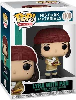 Produktbild von His Dark Materials - Lyra with Pan 1108 - Funko Pop! - Vinyl Figur