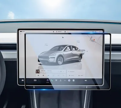 Productafbeelding van Navigatiescherm Protector voor Tesla Model Y 2025 - 15.4 Inch en Krasbestendig