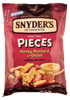 Immagine prodotto di Snyders Pezzi di Pretzel alla Senape e Cipolla 110g