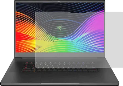 Produktbild von 2x Schutzfolie für Razer Blade Pro 17 kristallklare Displayschutzfolie Antibakteriell