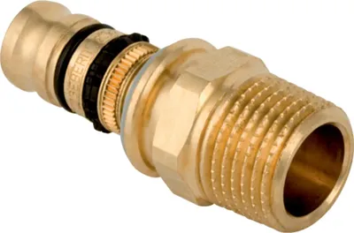 Produktbild von Geberit GE Mepla, Übergang mit Außengewinde, RG, d32mm, R1 1/4, 1 Stk.