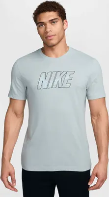 Produktbild von Nike Dri-Fit Fitness T-Shirt, grau, S, Herren