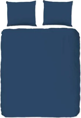 Produktbild von Good Morning Bettwäsche-Set Uni 240×200/220 cm Denim