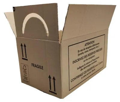 Image de Omgoods - Boîtes de déménagement robustes pour l'emballage - 20 kg, 10 pièces - Marron