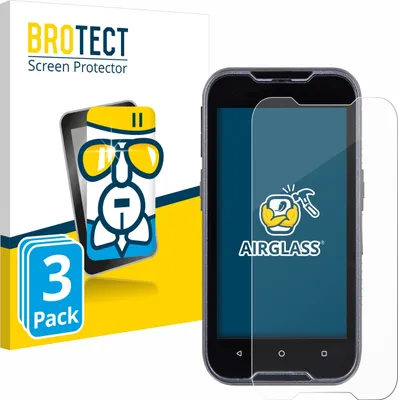 Produktbild von 3x BROTECT Schutzglas für Datalogic Memor 11 Schutzfolie Panzer Folie Glas Display Schutz klar