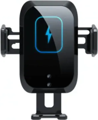 Produktbild von Durata 15w Magnetic Wireless Sensor KFZ-Halterung, schwarz (DRWC50)