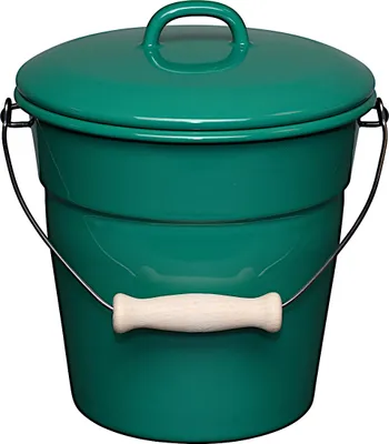 Image de Riess Seau tout usage avec couvercle 20cm | Sélection Nature Green Dark : Nature Green Dark Couleur : Nature Green Dark