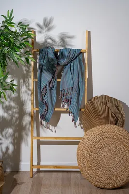 Produktbild von Mijolnir, Otantik - Turquoise, Türkis, Fouta (Strandtuch), 60 % BAUMWOLLE, 40 % POLYESTER, 90 x 175 cm