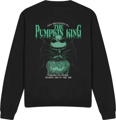 Obrázek produktu pro The Nightmare Before Christmas - "Cheers To Fears" Sweatshirt für Herren/Damen Uni TV25468 (XXL) (Schwarz)