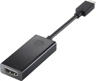 Produktbild von HP Adapter USB-C zu HDMI, Schwarz, 11 mm, 25 mm, 150 mm, 25,4 g, 0 - 40 °C