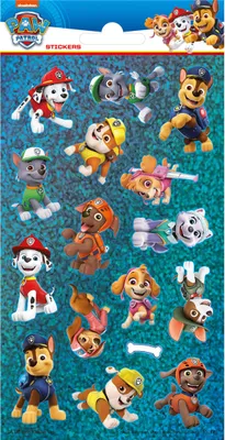 Produktbild von Totum-Aufkleberbogen Laser Paw Patrol