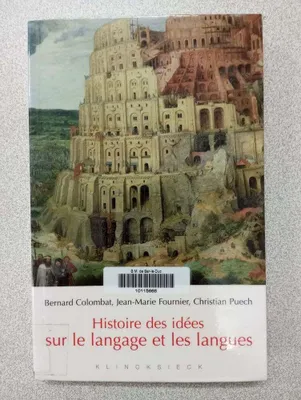 Image de Histoire des idées sur le langage et les langues