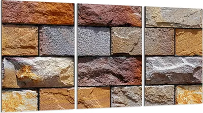 Image de Plaques de recouvrement pour cuisinière 3 pièces 30x52 Vitrocéramiquefeldabdeckung Glas, Ziegel Bunt