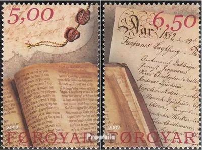 Produktbild von Briefmarken Dänemark - Färöer 2002 Mi 425-426 (kompl.Ausg.) postfrisch Lögting