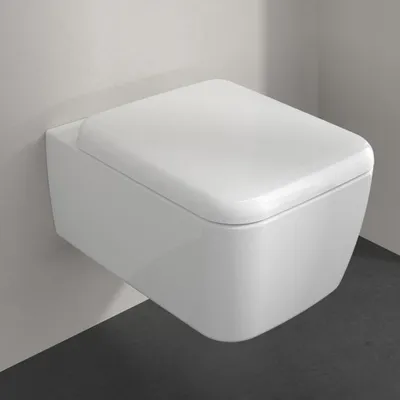 Productafbeelding van Villeroy & Boch Skyla toiletcombinatie, wandmodel, met TwistFlush spoelsysteem