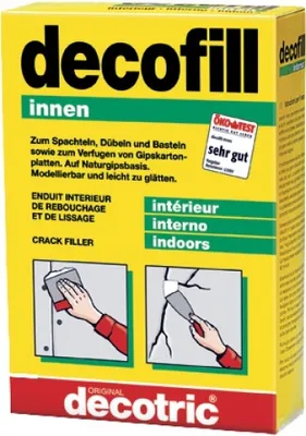 Obrázok produktu pre decotric DECOFILL Sadrová výplň "decofill interiér" 3001001 Interiér 500gr