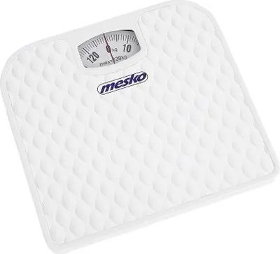 Produktbild von Mesko MS 8160 Mechanische Personenwaage bis 130 kg weiß