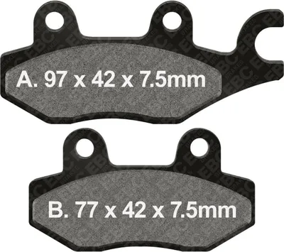 Immagine prodotto di Pastiglie freno EBC Standard FA165TT