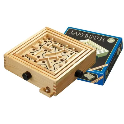 Produktbild von Kleines Labyrinthspiel aus Holz ab 6 Jahren, 1 Spieler