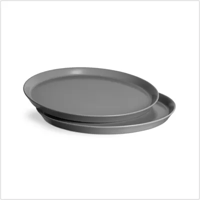 Immagine prodotto di Piatto SPRINGLANE Ø 27 cm, set di 2 piatti in Vetroceramica Sweet Scandi, antracite, lavabile in lavastoviglie, adatto a forno e microonde