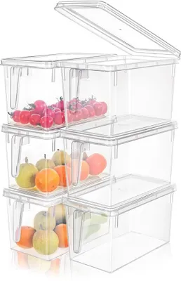 Imagen del producto de Contenedor de plástico de uso general, 6,5 litros