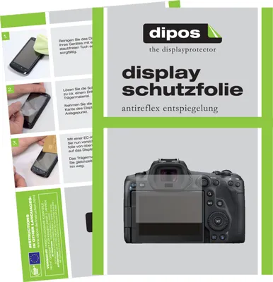 Produktbild von 5x Schutzfolie für Canon EOS R5 C matt Displayschutzfolie Folie Display Schutz dipos