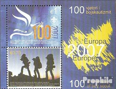 Produktbild von Briefmarken Kosovo 2007 Mi Block6 (kompl.Ausg.) postfrisch Pfadfinder