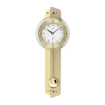 Immagine prodotto di Orologio da parete radiocomandato a pendolo classico - AMS Modello: 5267
