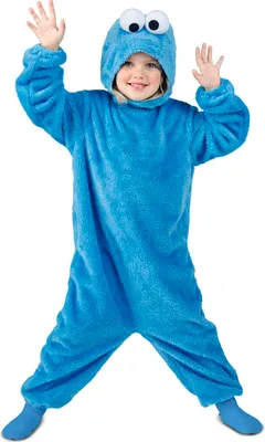 Produktbild von Verkleidung für Kinder My Other Me Cookie Monster Sesame Street (2 Stücke) - 3-4 Jahre