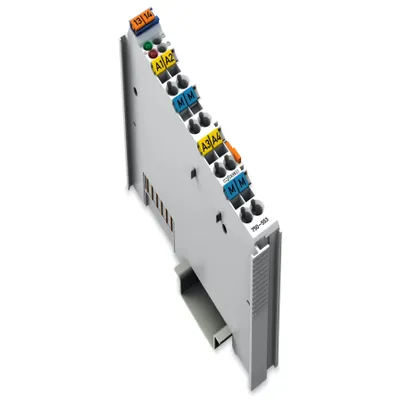 Produktbild von Wago 750-553, 4 Kanäle, 0,5 kV, Ausgang, 12 Bit, 10 ms, 12 x 100 x 69,8 mm