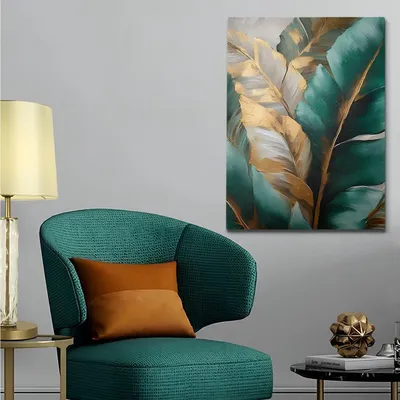 Produktbild von Wallity, KNV10261 - 5070, Dekoratives Leinwandgemälde, Mehrfarbig, Leinwand, 50 x 70 cm