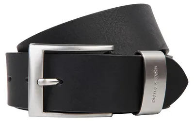 Produktbild von Pierre Cardin Ledergürtel schwarz Überlänge