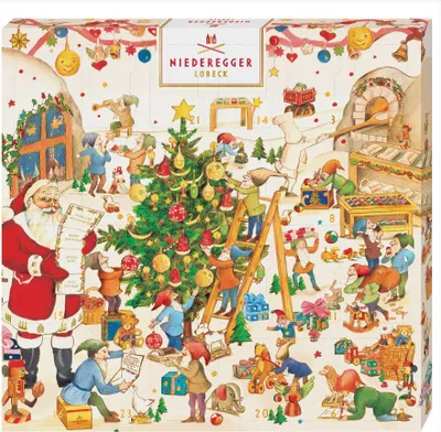 Produktbild von Niederegger Mini Adventskalender - 168 g
