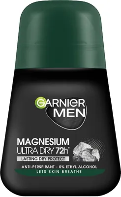 Produktbild von Garnier Men Deo-Roller Ultra Dry 72h - Dauerhafter Trockenschutz 50ml