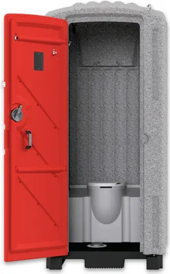 Produktbild von Mobile Toilette von Roplast mit Umwälzsystem - Rezirkulationsspülung durch Fußpumpe
