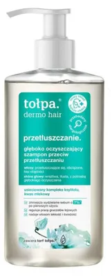 Obrázek produktu pro Tolpa Dermo Hair Deep Cleansing Anti-Oily Shampoo, 250 ml
