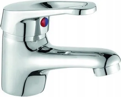 Produktbild von Design Waschtischarmatur, Stehend, Mischbatterie, Einhebelmischer, chrom