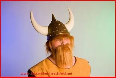 Produktbild von Set Wikingerbart mit Schnurrbart Neu Karneval Fasching
