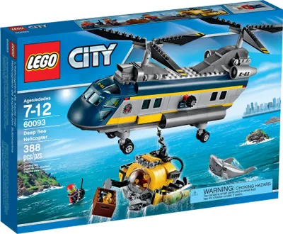 Produktbild von Lego 60093 City - Tiefsee-Helikopter