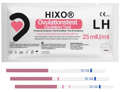 Produktbild von HIXO 50x Ovulationstests Streifen LH 25miu/ml