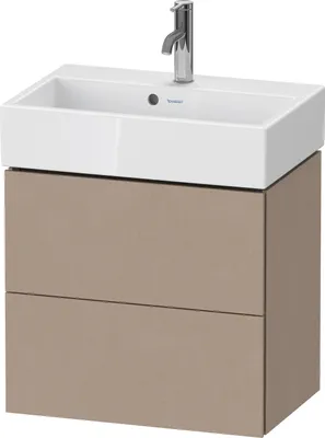 Produktbild von DURAVIT LC621907575 WTU L-Cube wandhängend, 2 Schubk.