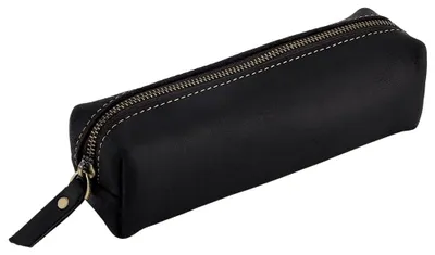 Produktbild von Omgoods – Etui aus Premium-Leder – Organizer für Stifte/Bleistifte – Kompakt 7,1 x 1,9 x 2,3 inch – Modernes Design – Geeignet für Arbeit/Reisen – Stifteköcher