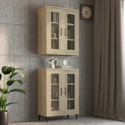 Obrázek produktu pro vidaXL Nástěnná skříňka Sonoma Dub 69,5x34x90 cm